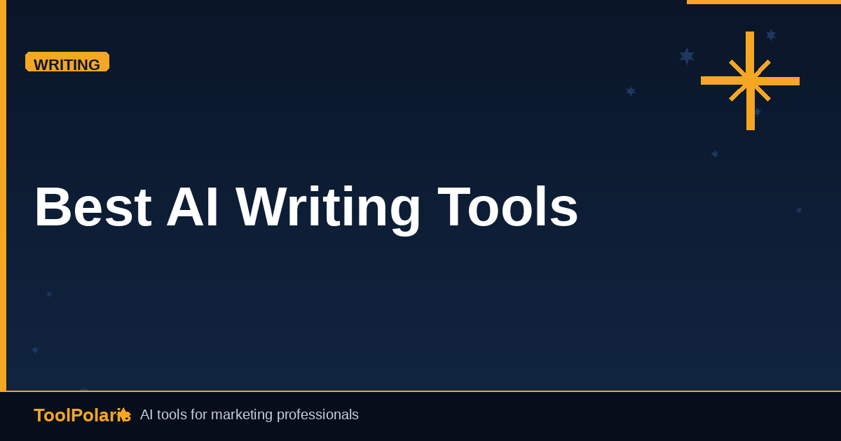 Best AI Writing Tools with Affiliate Programs in 2026 (Earn 30–45% Recurring) — ToolPolaris